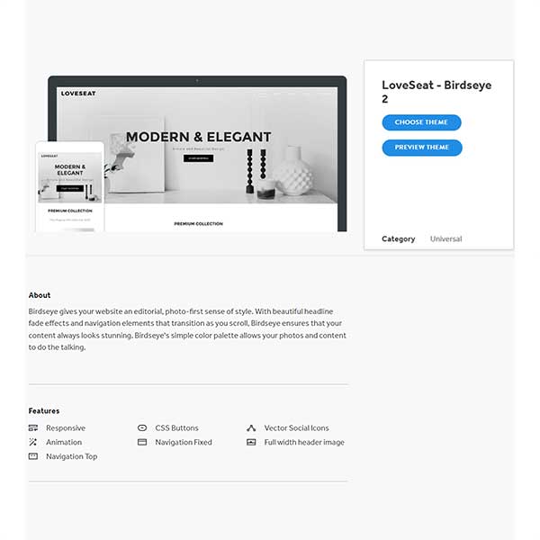 black, white, web template, simple shop design, contemporary styles, typography options, 
